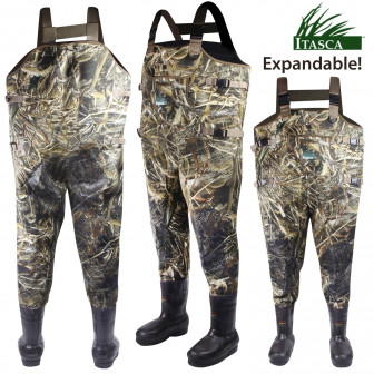 Itasca Marsh King 1400g Expandable Waders - Realtree Max-5