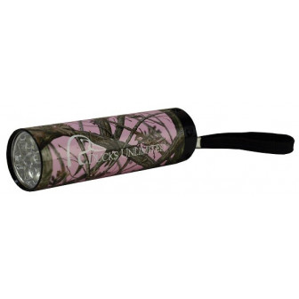 Ducks Unlimited 9-LED Flashlight- PINK CAMO