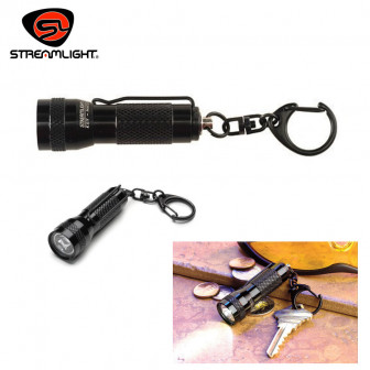 Streamlight Key-Mate Flashlight- White LED w/Batts- Black