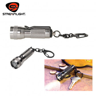 Streamlight Key-Mate Flashlight- White LED w/Batts- Titanium