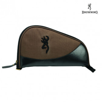 Browning Buckmark Fortress Pistol Case- Black/Brown