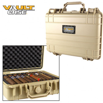 Vault Case 40-ct Travel Humidor- Desert