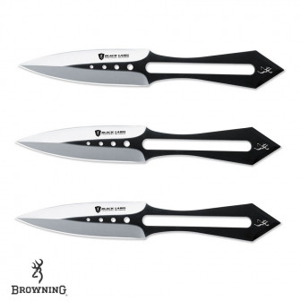 Browning Black Label Stick-It Throwing Knives- Set/3 Daggers