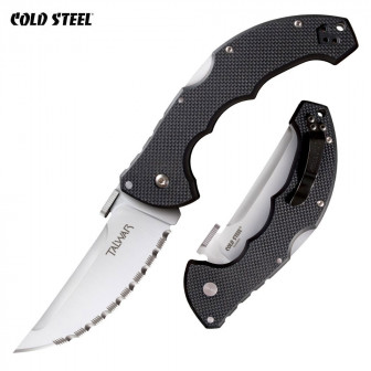 Cold Steel Talwar Folder XHP Steel- Serrated