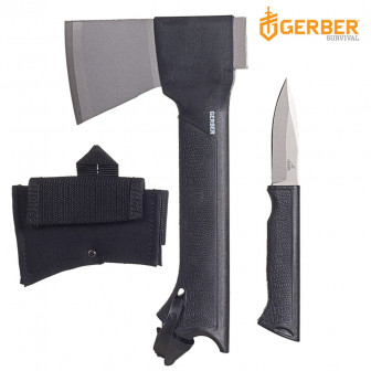 Gerber Combo Axe w/ Fixed Blade Knife