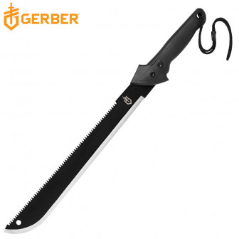 Gerber Gator 24" Bush Machete- Black