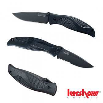 Kershaw Blackout Folder Knife- Black