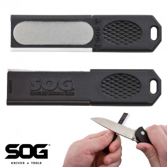 SOG Firestarter / Sharpener Keychain Combo