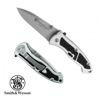 Smith & Wesson SWAT Assisted Open Folder - Plain Blade