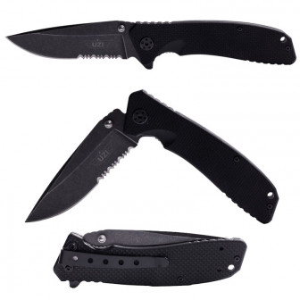 Uzi EVN II ComboEdge Knife- Black