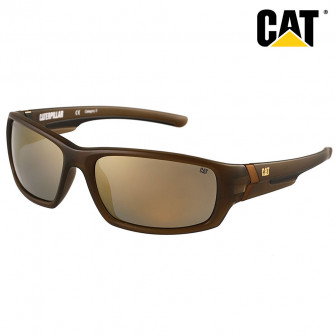 Caterpillar Polarized CAT 16001-103P- Matte Brown/Bronze