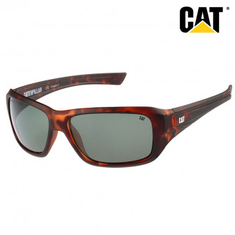 Caterpillar Polarized CAT 16003-102P- Matte Tortoise/Green