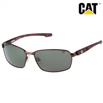 Caterpillar Polarized CAT 16006-003P- Matte Brown/Green