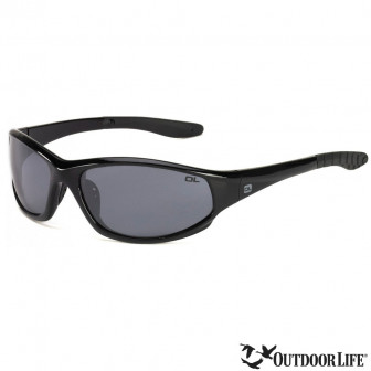 Outdoor Life Snake Polarized- Matte Blk/Abyss Blue