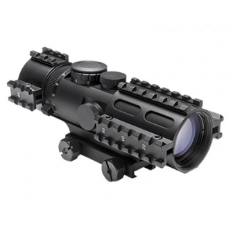 NcStar 3-9x42 Illuminated Scope w/Tri-Rail P4 Sniper