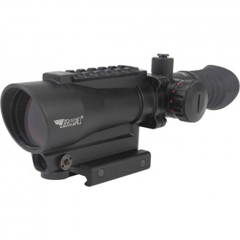 BSA Optics Tactical 30mm Illuminated Red Dot Sight w/ Laser
