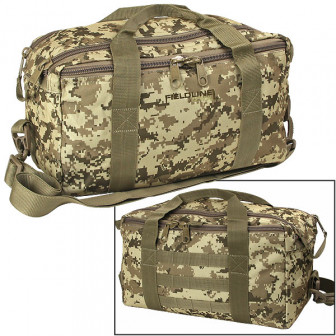 Fieldline Tactical Pistol Range Bag- Digital Sand Camo