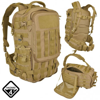 Hazard 4 Second Front Rotatable Backpack- Coyote