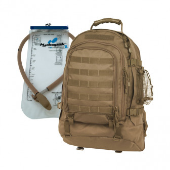 USMC Tactical Backpack w/ Hydration- Coyote
