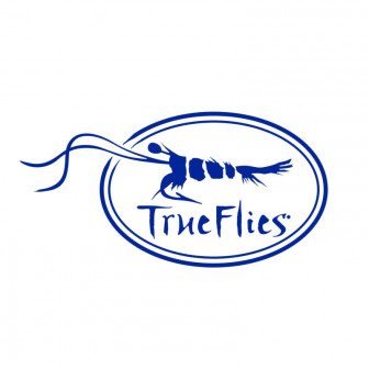Trueflies Sticker- Blue/White