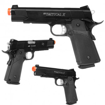 Airsoft STI Tactical X Pistol GBB MaxiShell- Orange Tip