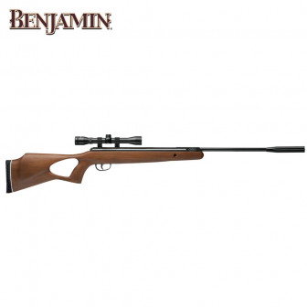 Benjamin Titan NP Break Barrel Air Rifle (.177 cal)-Hardwood
