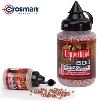Crosman Copperhead Copper Coat (5.23gr/4.5mm) BBs (1500-ct)