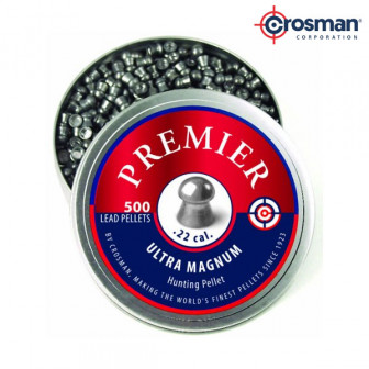 Crosman Premier Domed (.22cal/14.3gr) Pellets (500-ct)