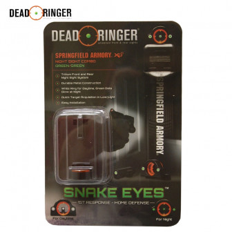 Dead Ringer Snake Eyes Sight Combo-Springfield XDS .45/9mm