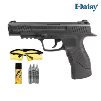 Daisy PowerLine 415 (.177cal) Air Pistol Kit- Black- Refurb