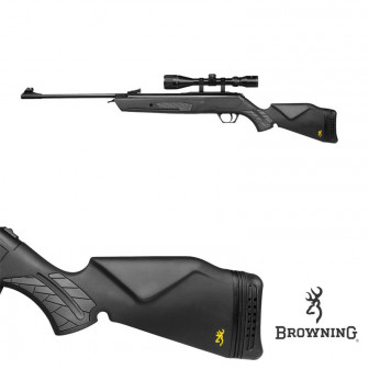 Browning Gold Air Rifle Combo (.177 cal)- Syn Black- Refurb