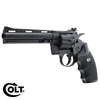 Colt Python CO2 (.177cal) BB Air Pistol- BLACK- Refurb