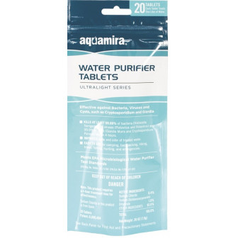 McNett Aquamira Water Purifier Tablets (Pk/20)
