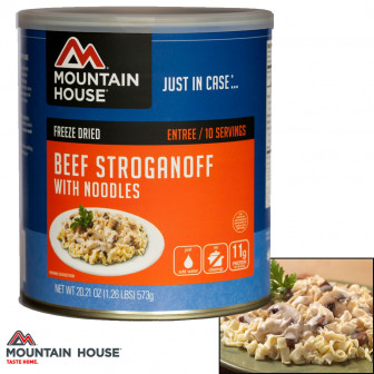 Mountain House Beef Stroganoff w/Noodles (#10 Can)