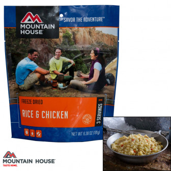 Mountain House Rice & Chicken (Pouch)