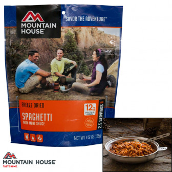 Mountain House Spaghetti w/Meat Sauce (Pouch)