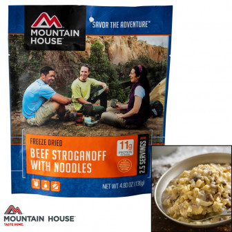 Mountain House Beef Stroganoff w/Noodles (Pouch)
