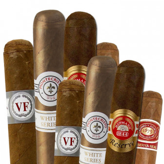 Big Brand Dominican Heritage Toro Sampler - 8 Cigars