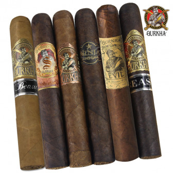 Gurkha XO 'O Face' Sampler (6 Cigars)