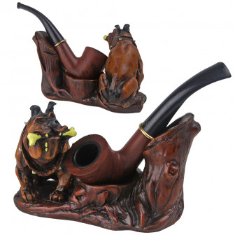 Foghorn Pipe Rest - Meany Bulldog