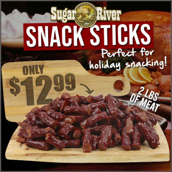 Original Sugar River Snack Sticks: 2-LBS $12.99