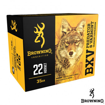 Browning BXV Ammunition 22 Hornet 35 gr (Box/20)