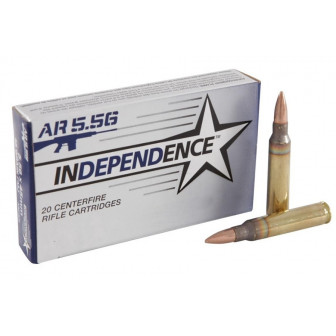 Federal Independence 5.56 FMJ 55 gr. (Box/20)