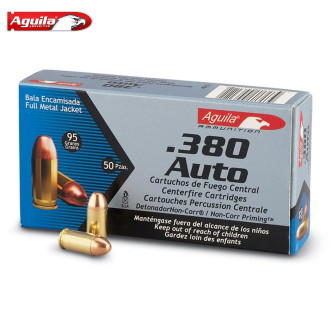 Aguila Ammunition 380 ACP 95 gr. (Box/50)