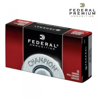 Federal Champion Ammunition 45 ACP 230 gr. FMJ-RN (Box/50)