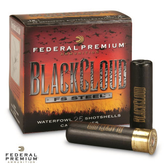 Federal Black Cloud 12ga: 3.5", 1-1/2oz #4 (Box/25)