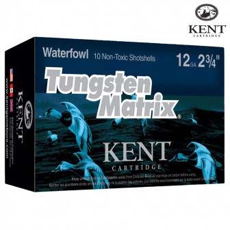 Kent 12G Tungsten Waterfowl 2.75" 1 /4oz #5 (Box/10)