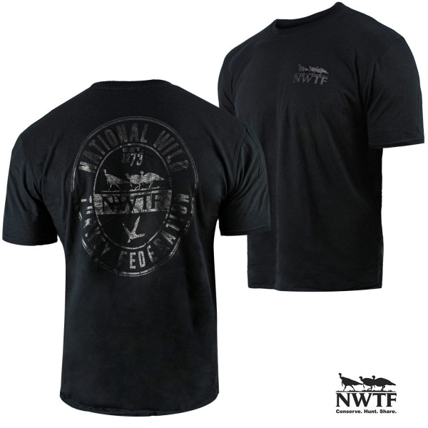 NWTF Gel Softstyle T-Shirt - Black | Field Supply