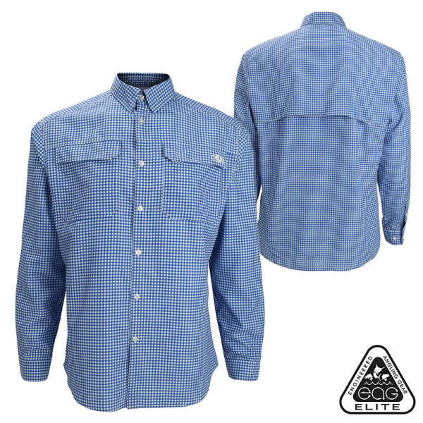 Mossy Oak EAG Elite Big Blue Long-Sleeve Fishing Shirt