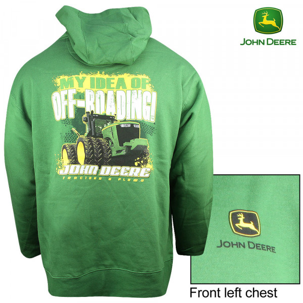 John Deere Off Roading Tractor Hoodie (2X) | Field Supply